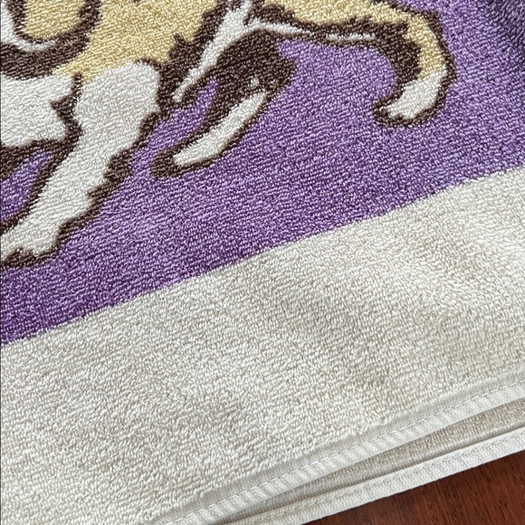 Vintage Coppertone Beach Towel Girl Dog Palm Tree 36X62 Sunscreen Iconic USA - Picture 5 of 14